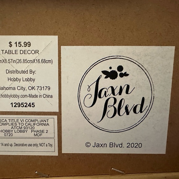 NWT WOODEN SIGN DECOR HOBBY LOBBY JAXN BLVD 2020 NEW DAYS NEW CHANCES - Picture 5 of 6